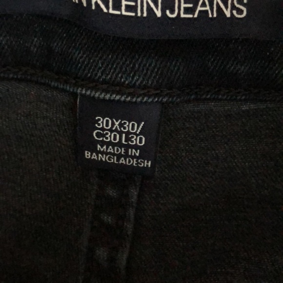 Calvin Klein Dark Blue Jeans - Picture 5 of 6